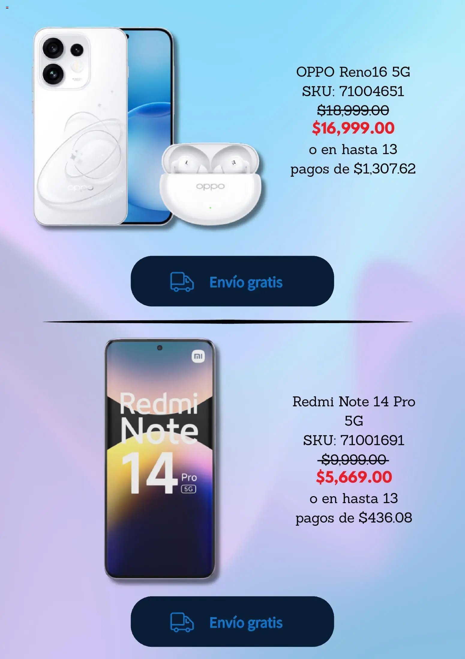 Nuevas ofertas de Telcel válidas en toda la República Mexicana desde el 16/07/2026. ¡Encuentra las mejores ofertas en Telcel catálogo! | Página: 2