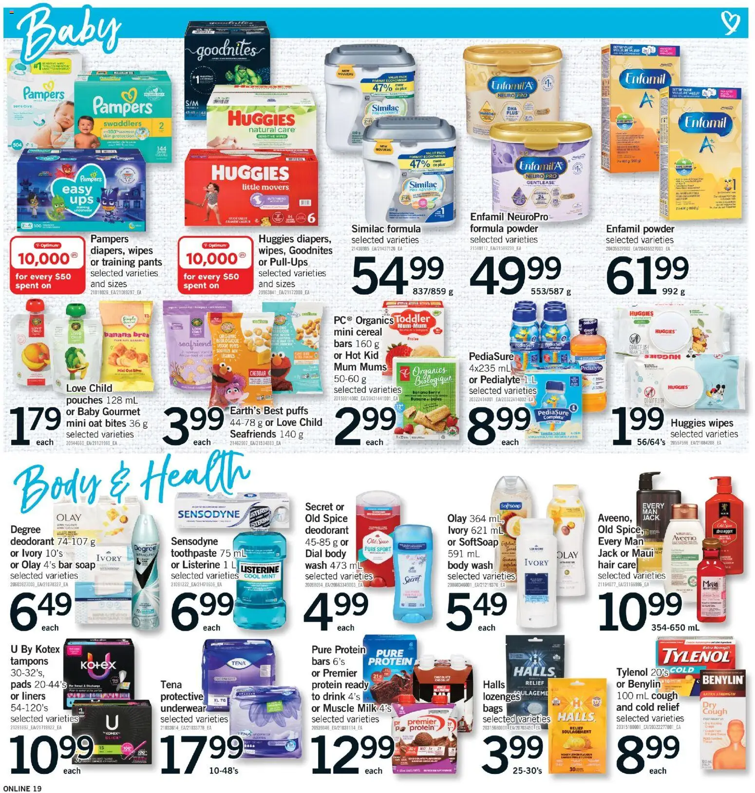 Fortinos flyer valid from Sep 17, 2026 | Page: 17 | Products: Soap, Body wash, Milk, Chocolate