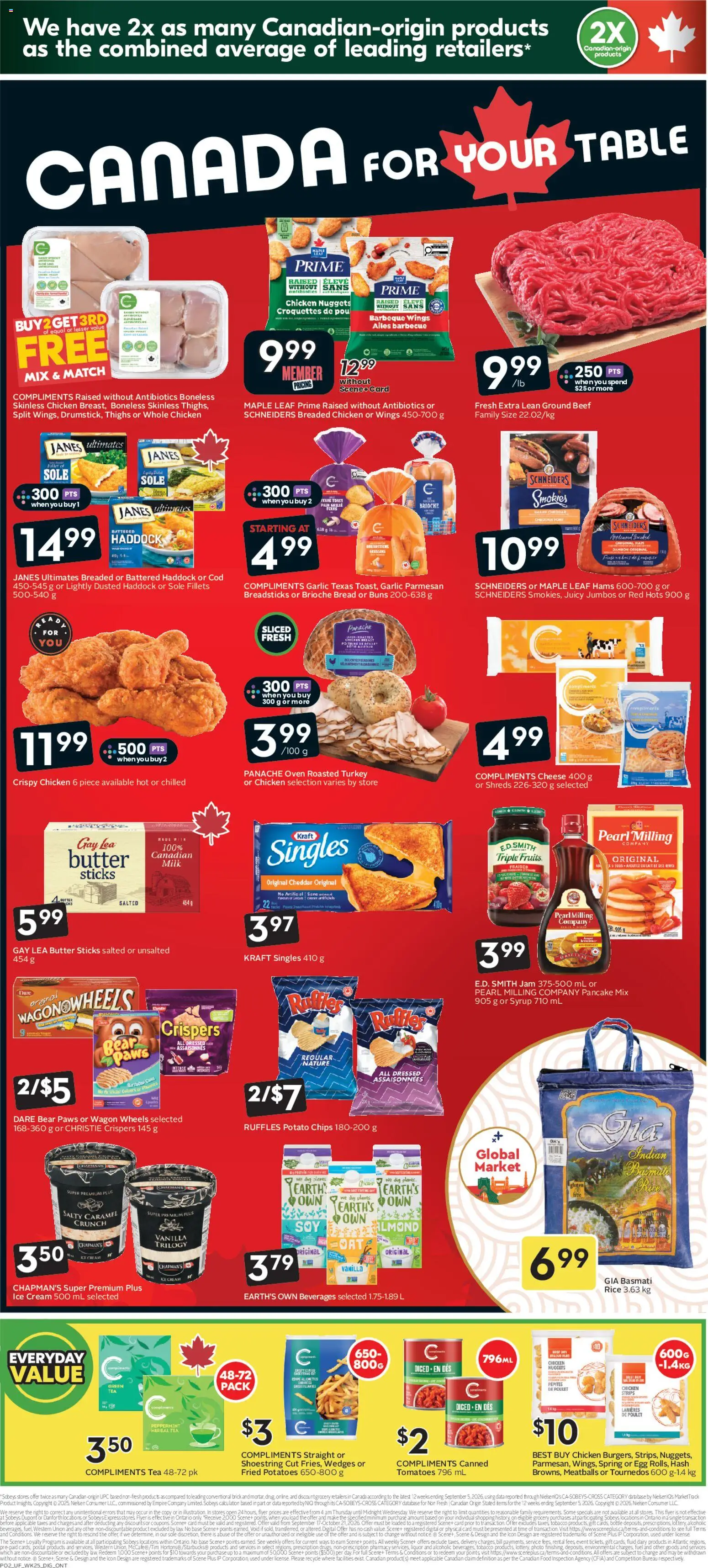 Sobeys flyer valid from Oct 15, 2026 | Page: 2