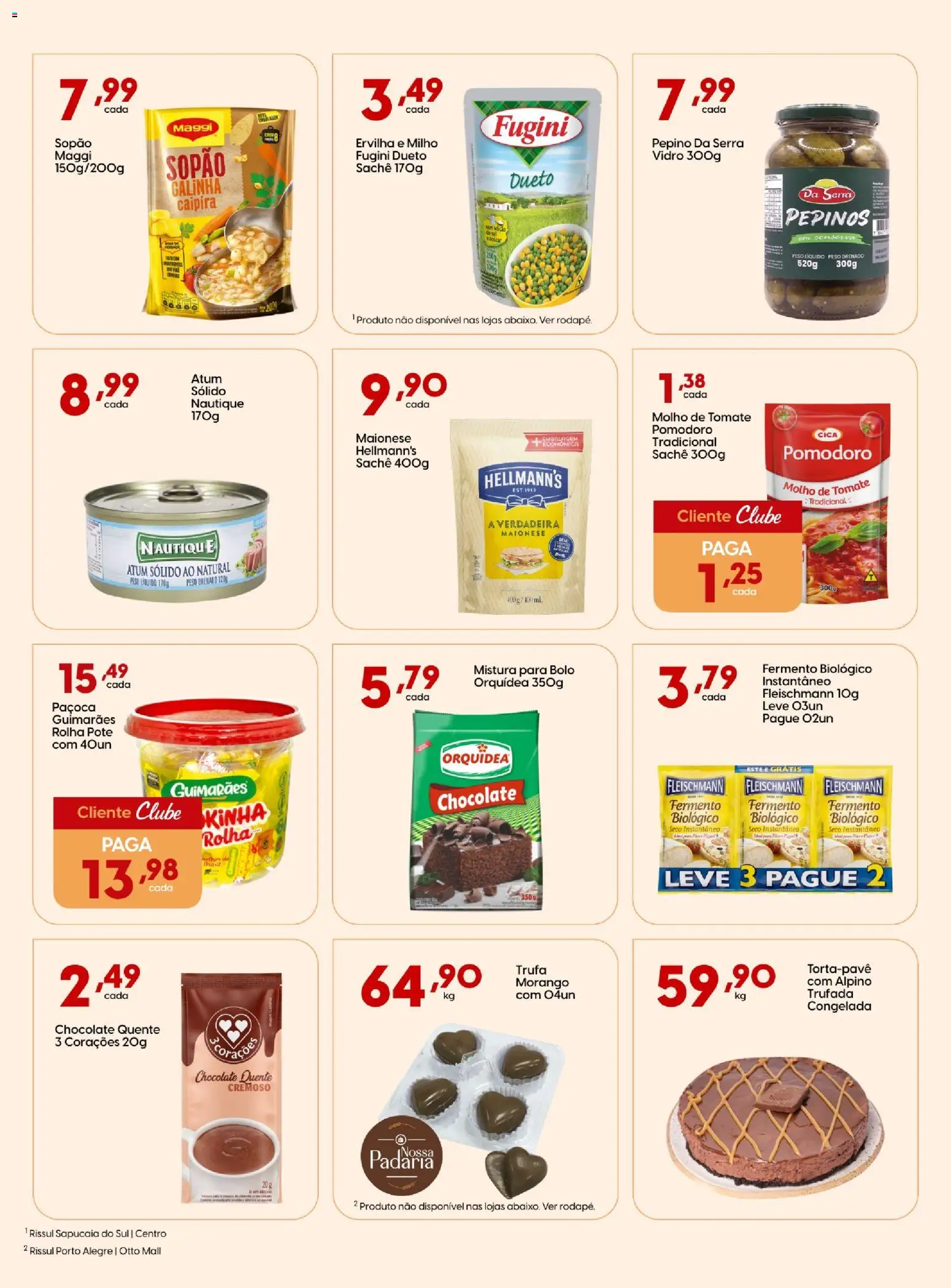 Rissul Folheto - válido de 04.06.2026 | Página: 7 | Produtos: Ervilha, Pepinos, Maionese, Atum