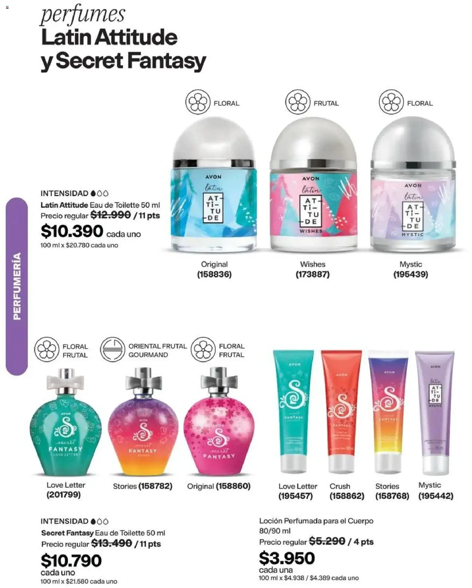Catálogo Avon Campaña 13 │ válido desde el 31.08.2026 | Página: 75 | Productos: Loción, Perfumes, Eau de toilette