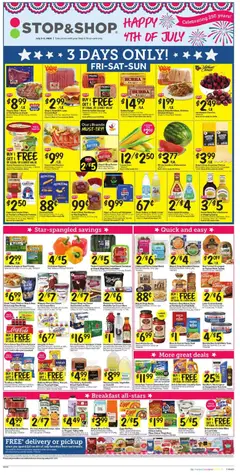 Preview of Stop & Shop weekly ads valid from 07/03/2026 | Page: 1