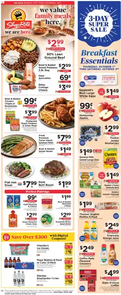 Preview of ShopRite weekly ads valid from 09/27/2026