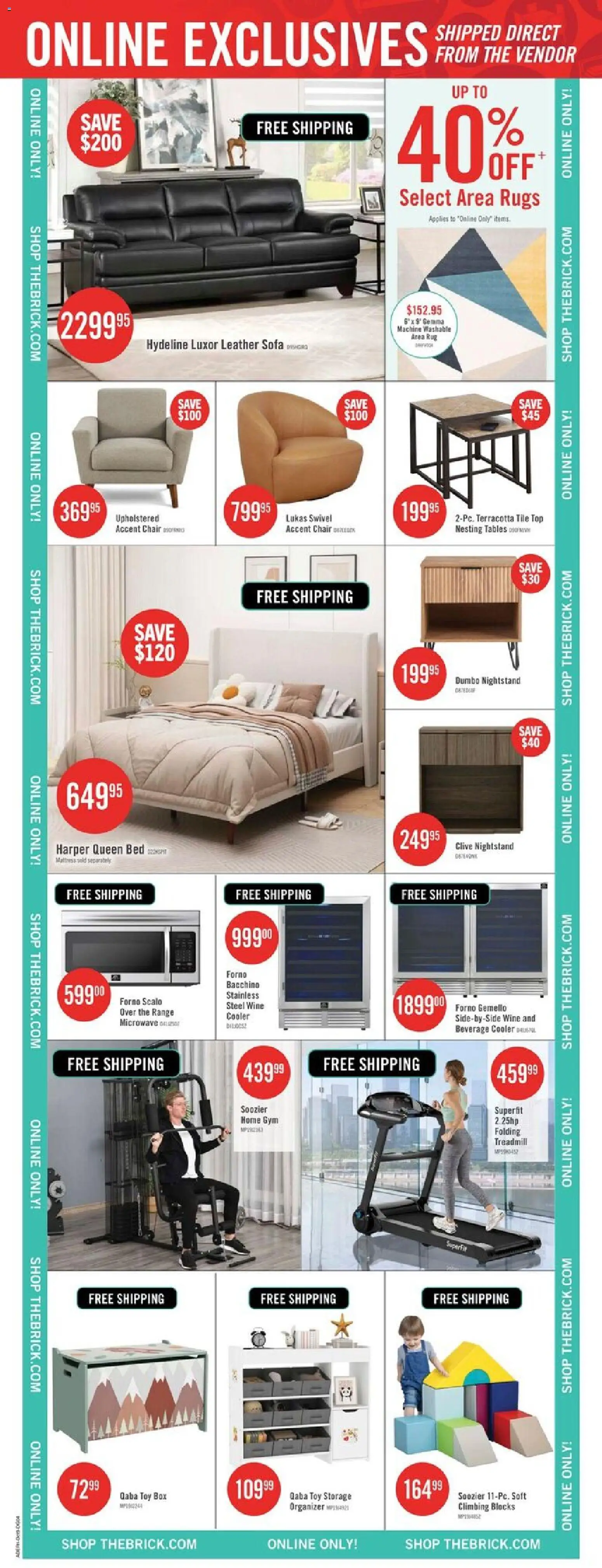 The Brick flyer valid from Oct 9, 2026 | Page: 21