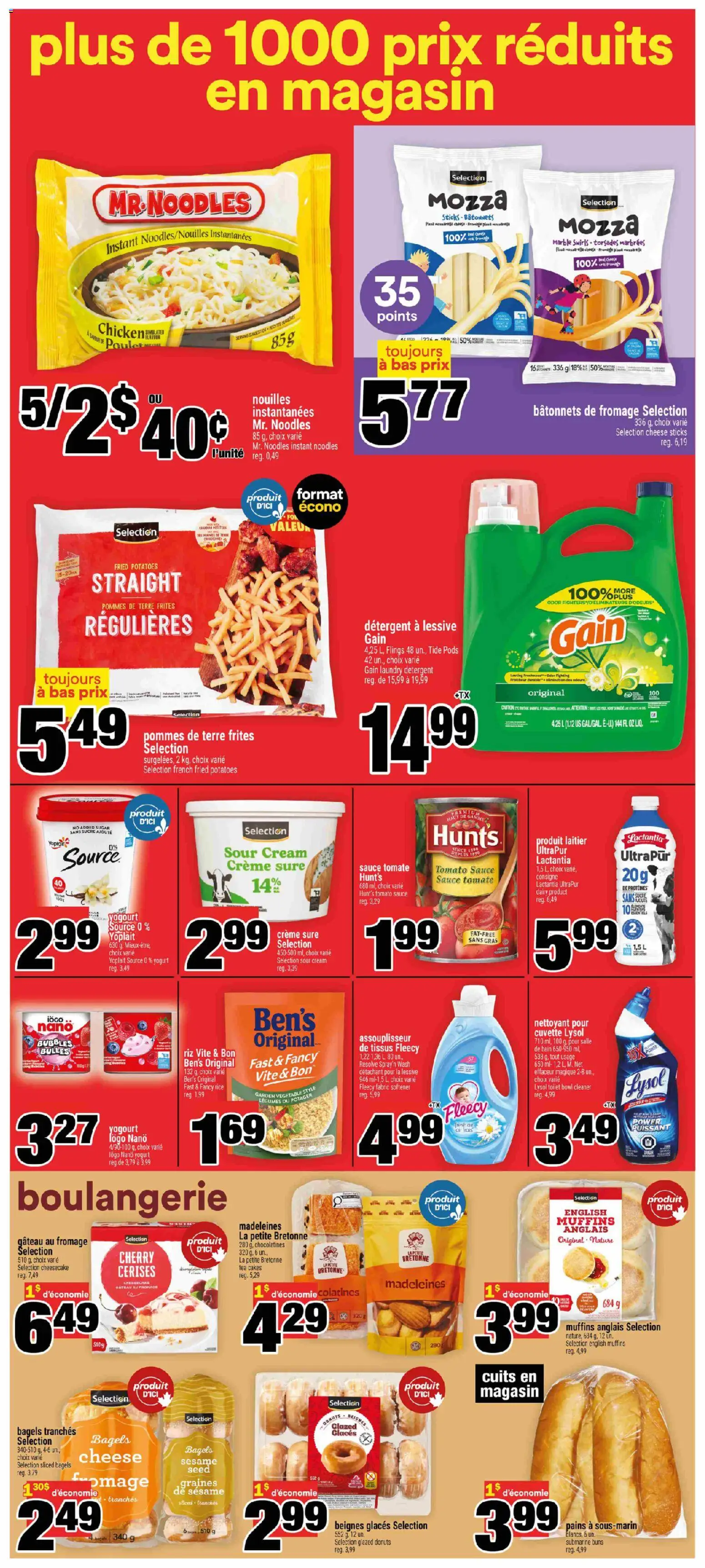 Super C flyer valid from Sep 10, 2026 | Page: 12 | Products: Potatoes, Muffins, Cheese, Yogurt