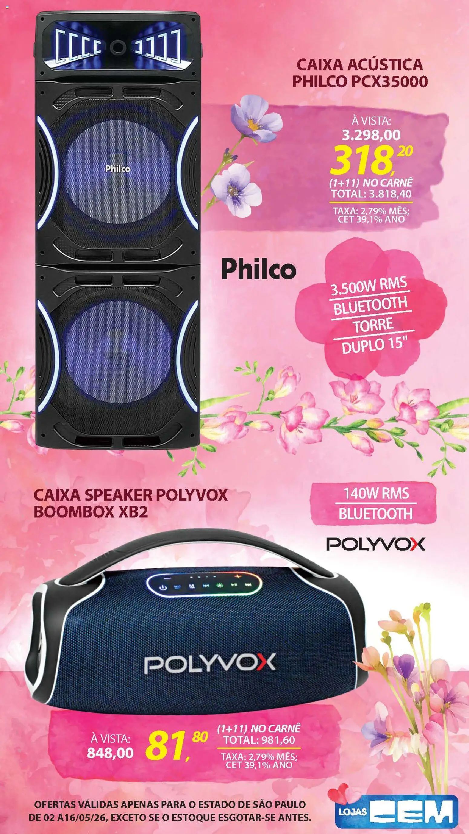 Lojas Cem Folheto - válido de 02.05.2026 | Página: 63