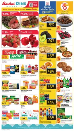 Preview of Basha's weekly ads valid from 10/14/2026