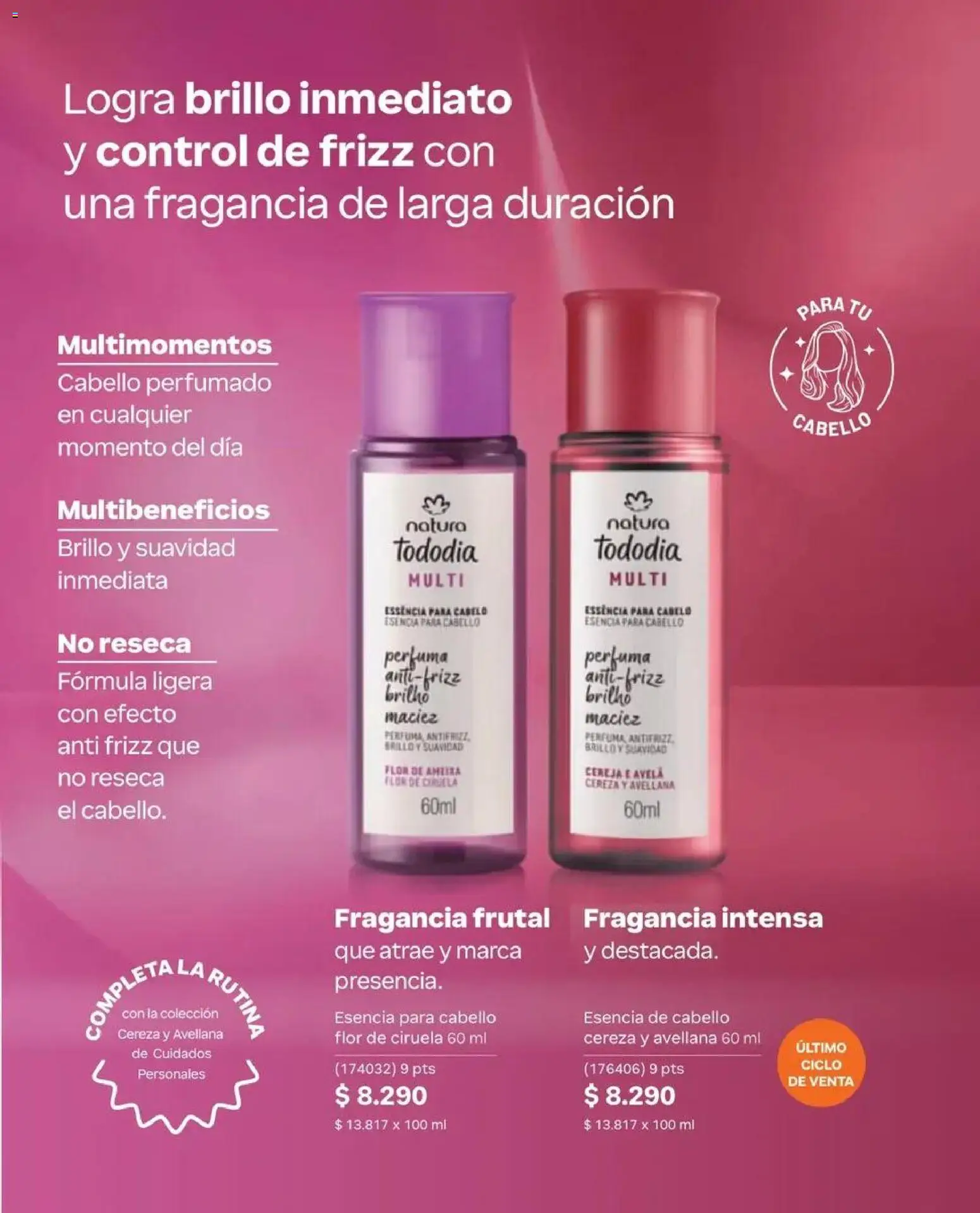 Natura catálogo │ válido desde el 31.08.2026 | Página: 136 | Productos: Brillo, Fragancia