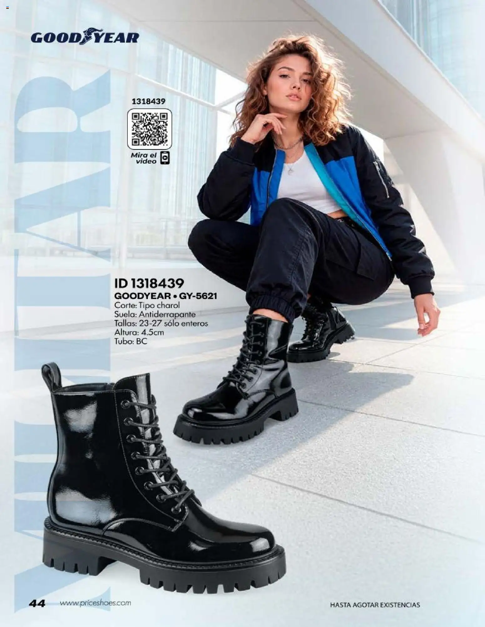 Nuevas ofertas de Price Shoes válidas en toda la República Mexicana desde el 20/10/2026. ¡Encuentra las mejores ofertas en Price Shoes catálogo Good Year! | Página: 44