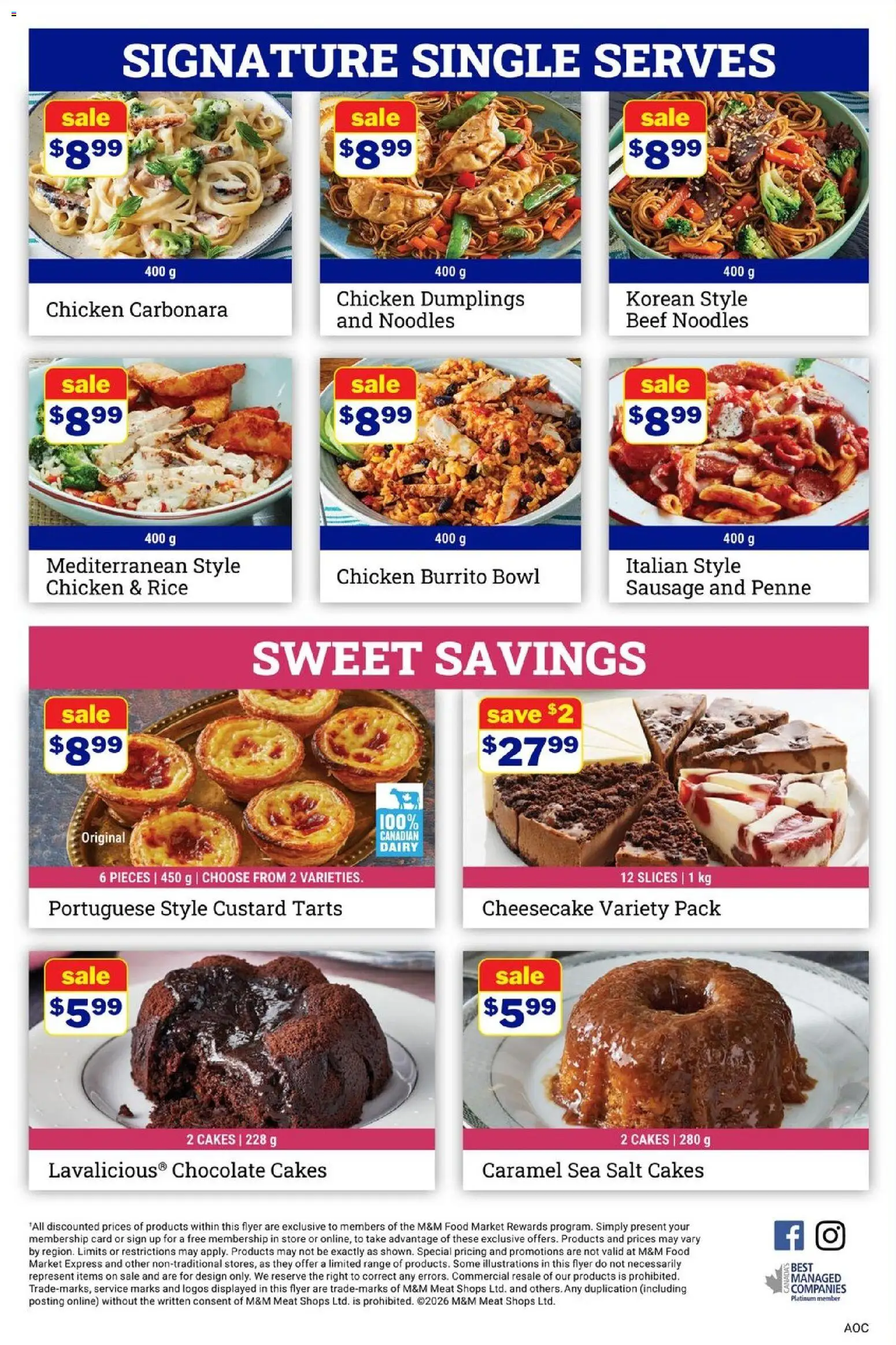M&M Food Market flyer valid from Oct 1, 2026 | Page: 9 | Products: Rice, Beef, Sausage, Chocolate
