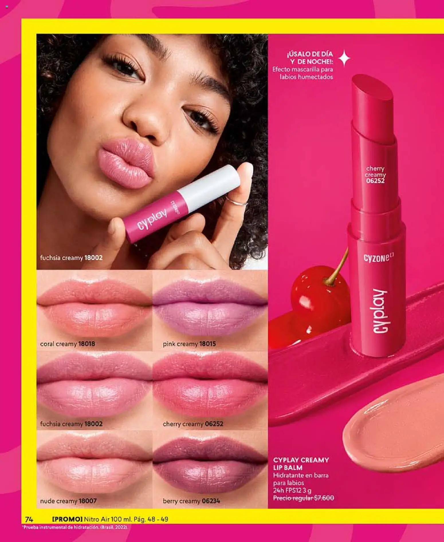 Catálogo CyZone Campaña 16 │ válido desde el 28.09.2026 | Página: 74 | Productos: Mascarilla