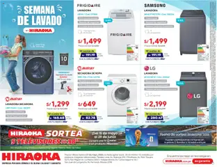 Vista previa de folleto Hiraoka Semana De Lavado de la Hiraoka válido desde 25.05.2026