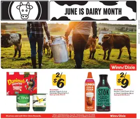 Preview of Winn Dixie weekly ads valid from 10.06.2026