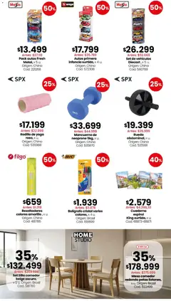 Vista previa Coto - Bazar, deco, aire libre y mascotas válido desde el 15.06.2026 | Página: 3 | Productos: Mesa, Silla, Rodillo, Cuaderno