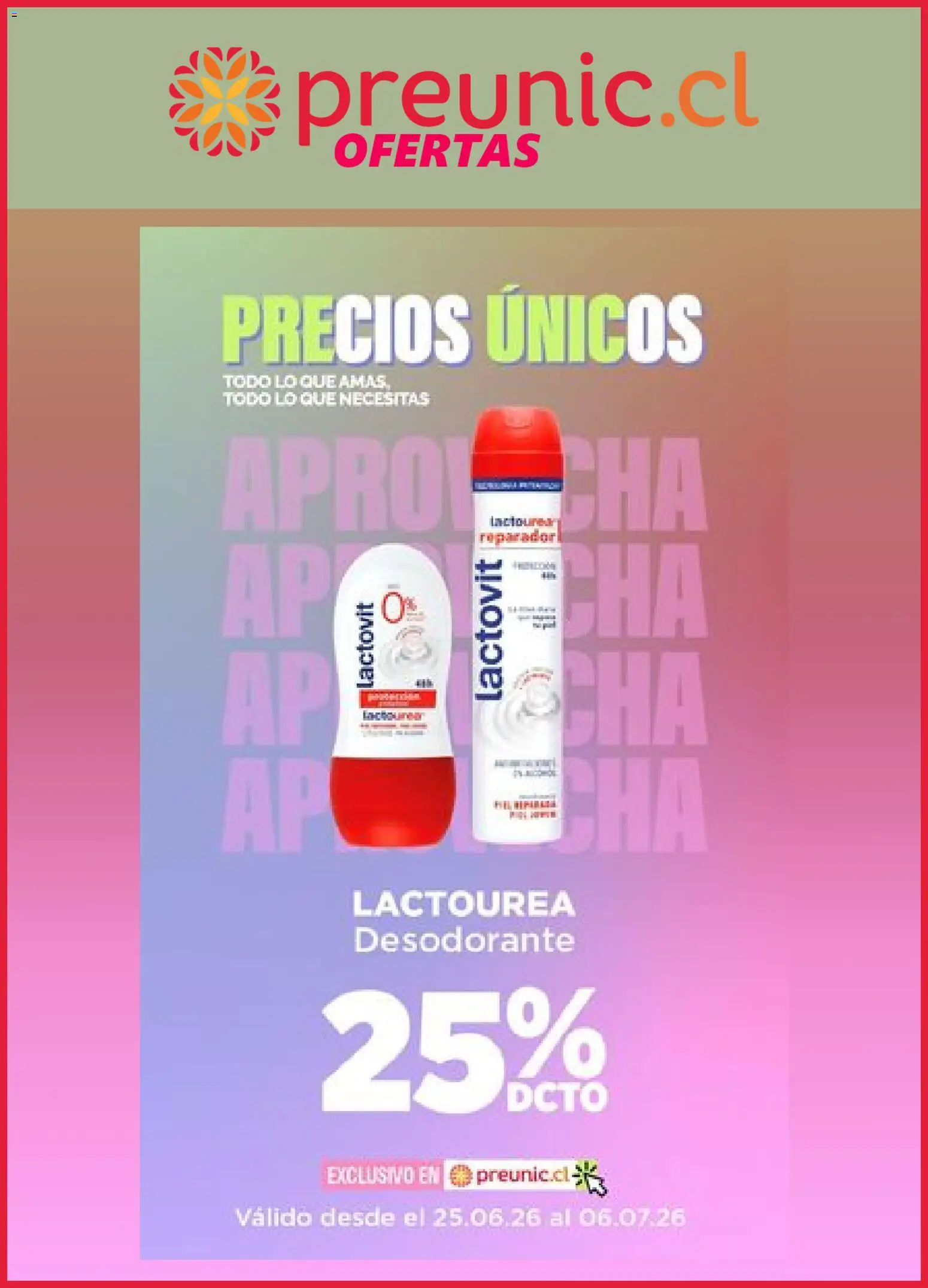 Preunic Ofertas │ válido desde el 25.06.2026 | Página: 8 | Productos: Desodorante
