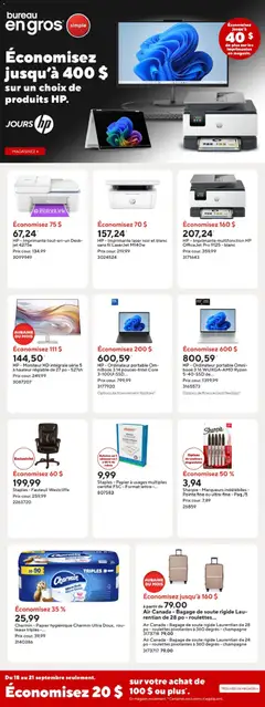 Preview of Staples circulaire from shop Staples valid from Sep 18, 2026