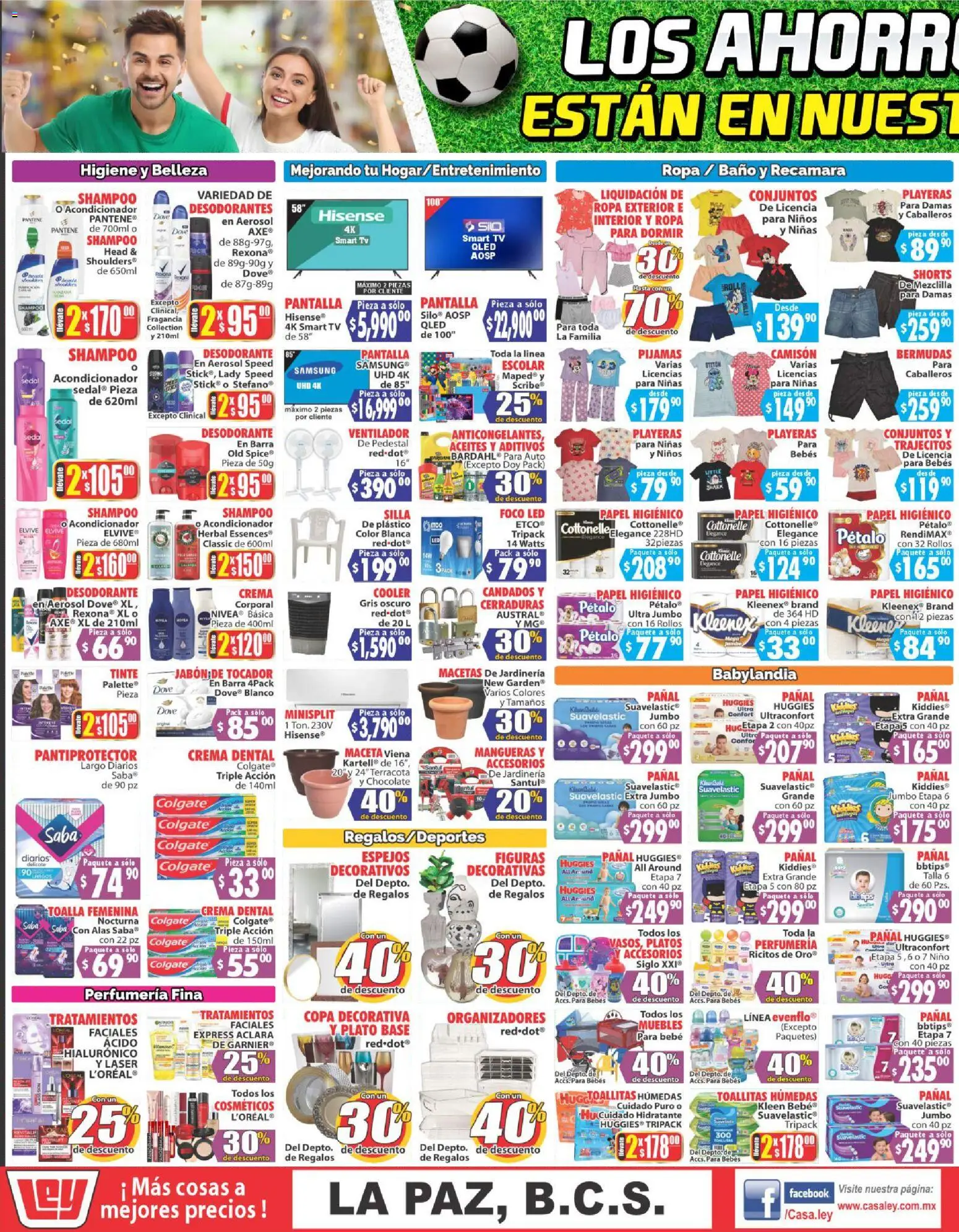Nuevas ofertas de Casa Ley válidas en toda la República Mexicana desde el 02/07/2026. ¡Encuentra las mejores ofertas en Casa Ley folleto Autoservicio! | Página: 3 | Productos: Ventilador, Toallitas húmedas, Ropa, Fragancia