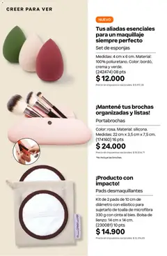Vista previa Catálogo Natura Ciclo 7 válido desde el 06.05.2026 | Página: 267 | Productos: Toalla, Cinta, Bolsa, Crema