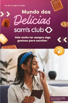 Sam's Club ofertas Mundo das Delícias - Pré-Visualização do folheto da loja Sam's Club, válido de 07/07/2026
