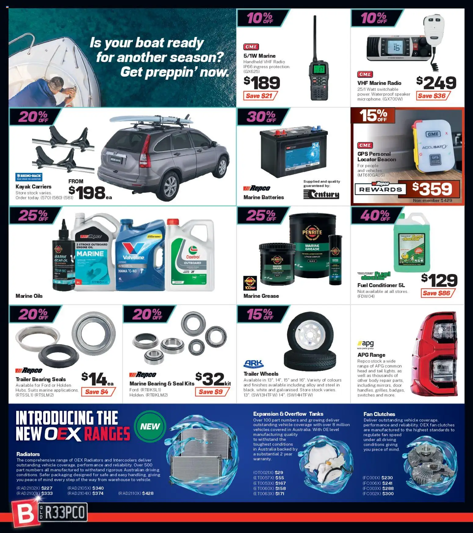 Repco catalogue - valid from 09/09/2026 | Page: 14 | Products: Door, Kits, Safe, Trailer