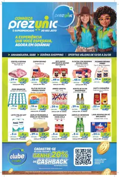 Prezunic ofertas Goiania - Pré-Visualização do folheto da loja Prezunic, válido de 13/08/2026