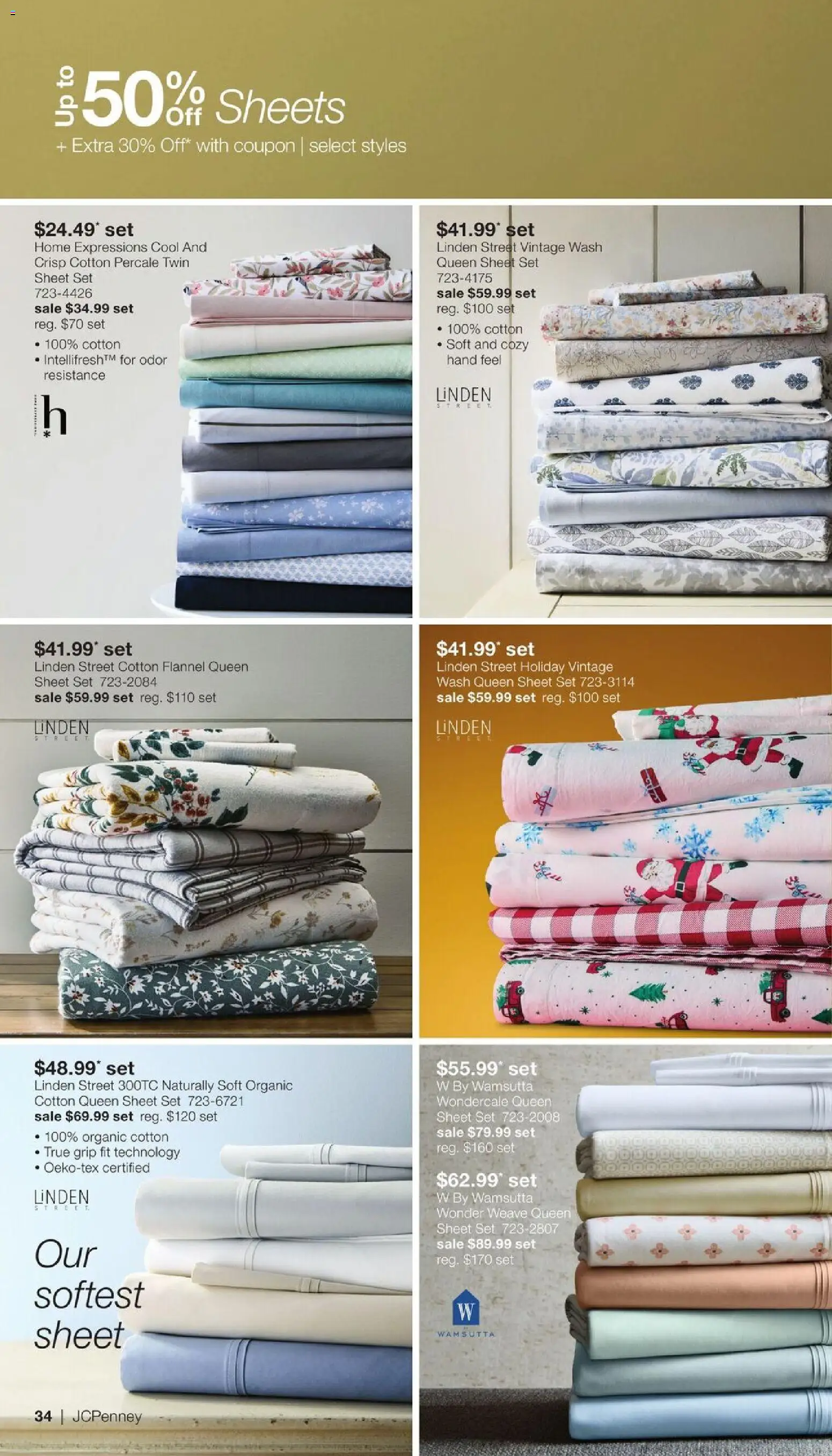 JCPenney Semi-Annual Home Sale - valid from 09/28/2026 | Page: 33 | Products: Sheet