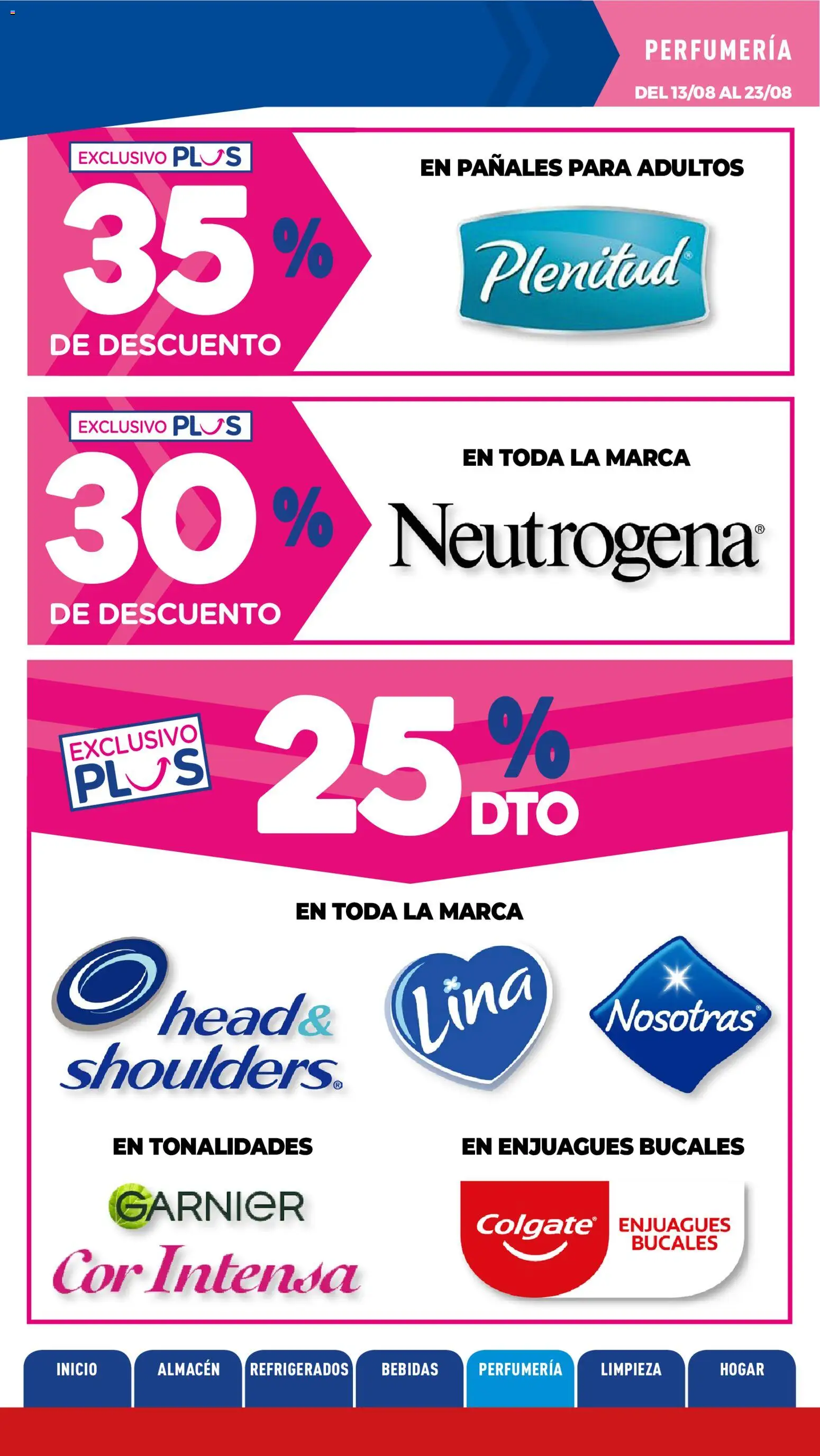 La Anonima catálogo │ válido desde el 13/08/2026 | Página: 28 | Productos: Bebidas, Pañales