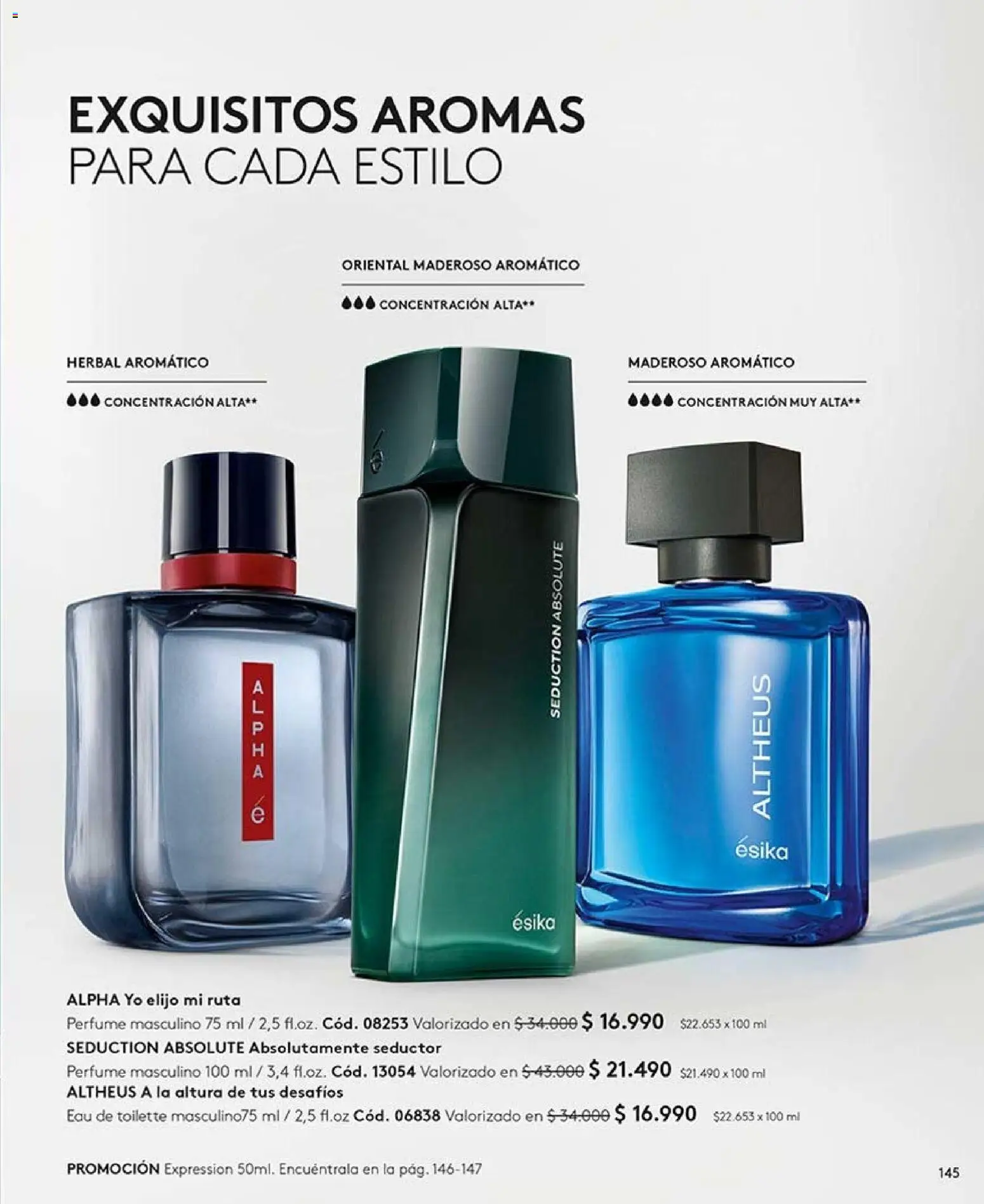 Catálogo Ésika Campaña 13 │ válido desde el 25.07.2026 | Página: 145 | Productos: Perfume, Eau de toilette