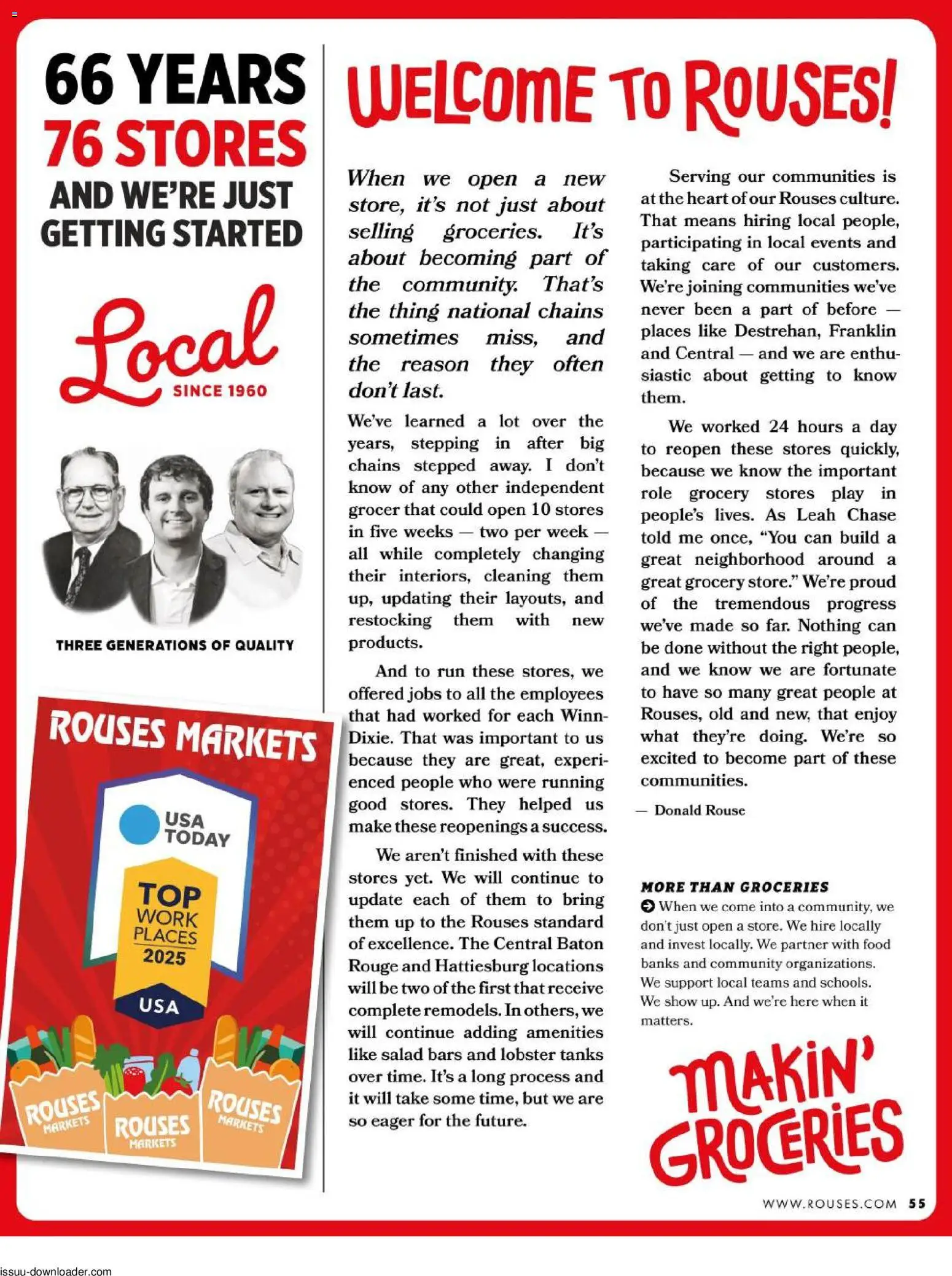 Rouses Magazine Spring 2026 - valid from 06.04.2026 | Page: 57 | Products: Salad