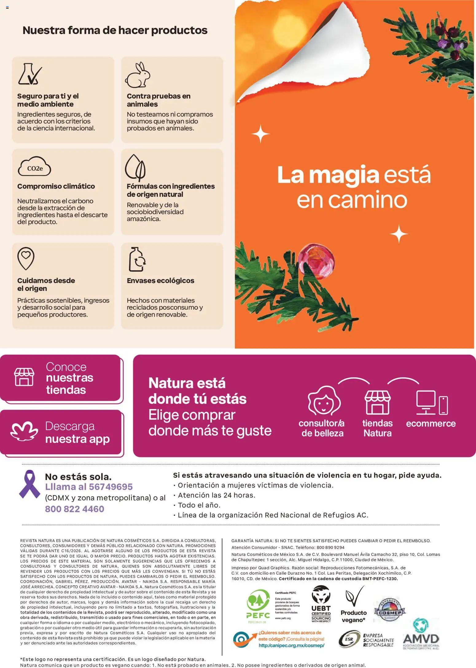 Nuevas ofertas de Natura válidas en toda la República Mexicana desde el 03/10/2026. ¡Encuentra las mejores ofertas en Natura campaña  2026! | Página: 167