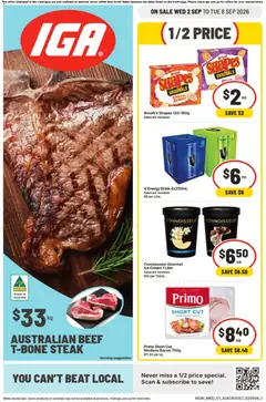 Preview of IGA catalogue Hackett - valid from 02/09/2026