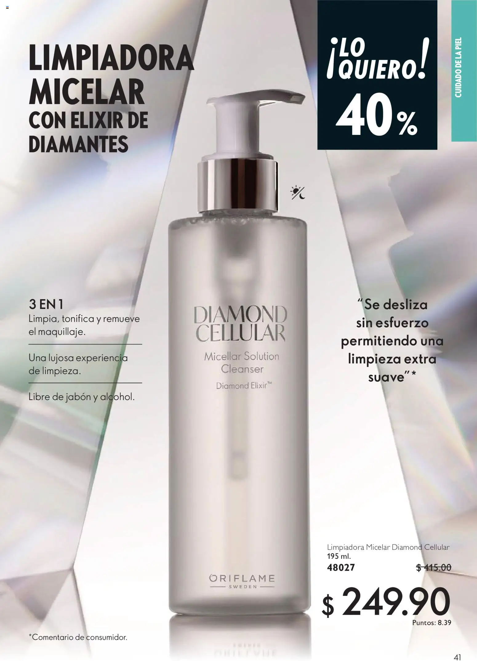 Nuevas ofertas de Oriflame válidas en toda la República Mexicana desde el 03/10/2026. ¡Encuentra las mejores ofertas en Oriflame campaña 14 2026! | Página: 41
