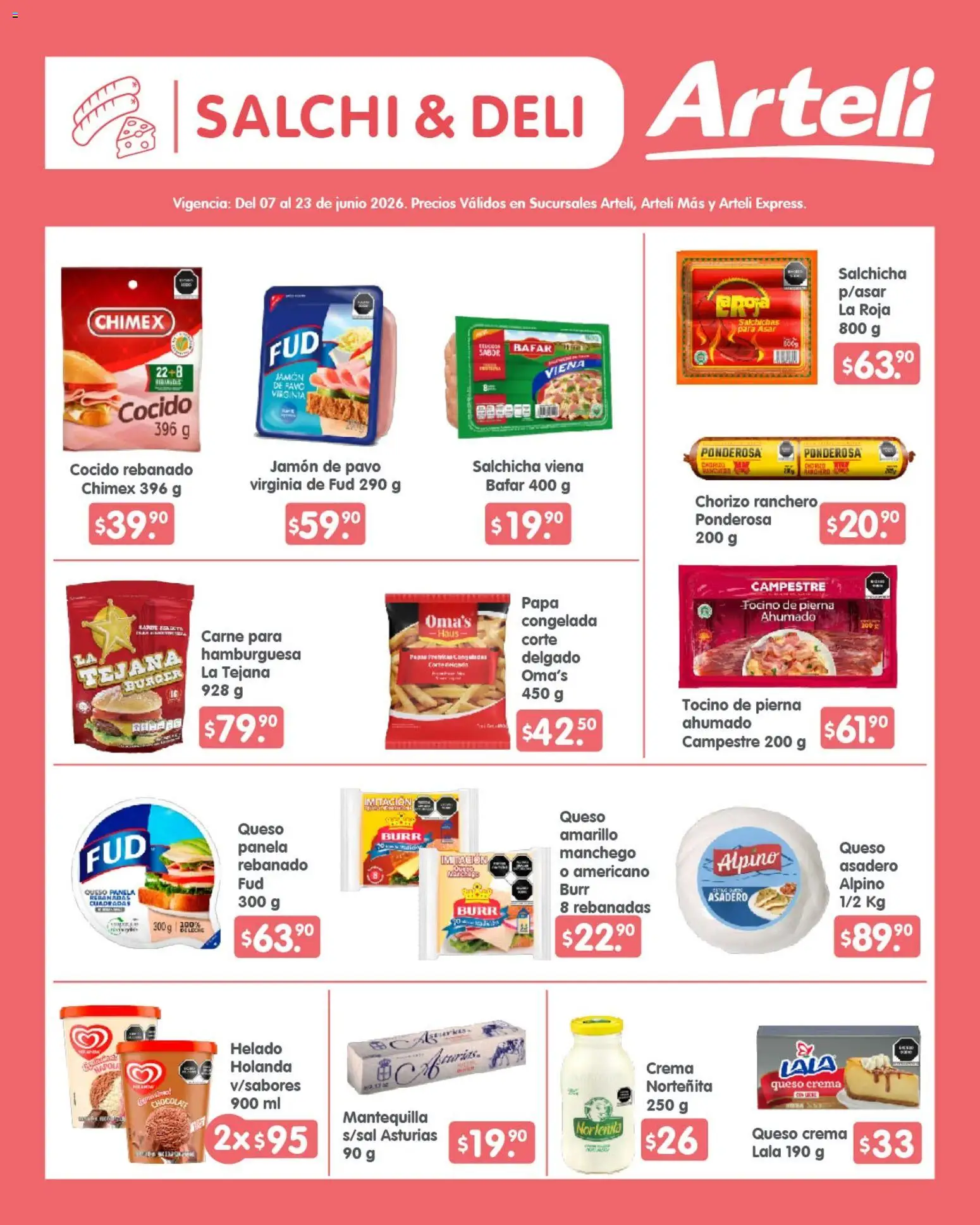 Nuevas ofertas de Arteli válidas en toda la República Mexicana desde el 07.06.2026. ¡Encuentra las mejores ofertas en Arteli folleto Quincenal! | Página: 7