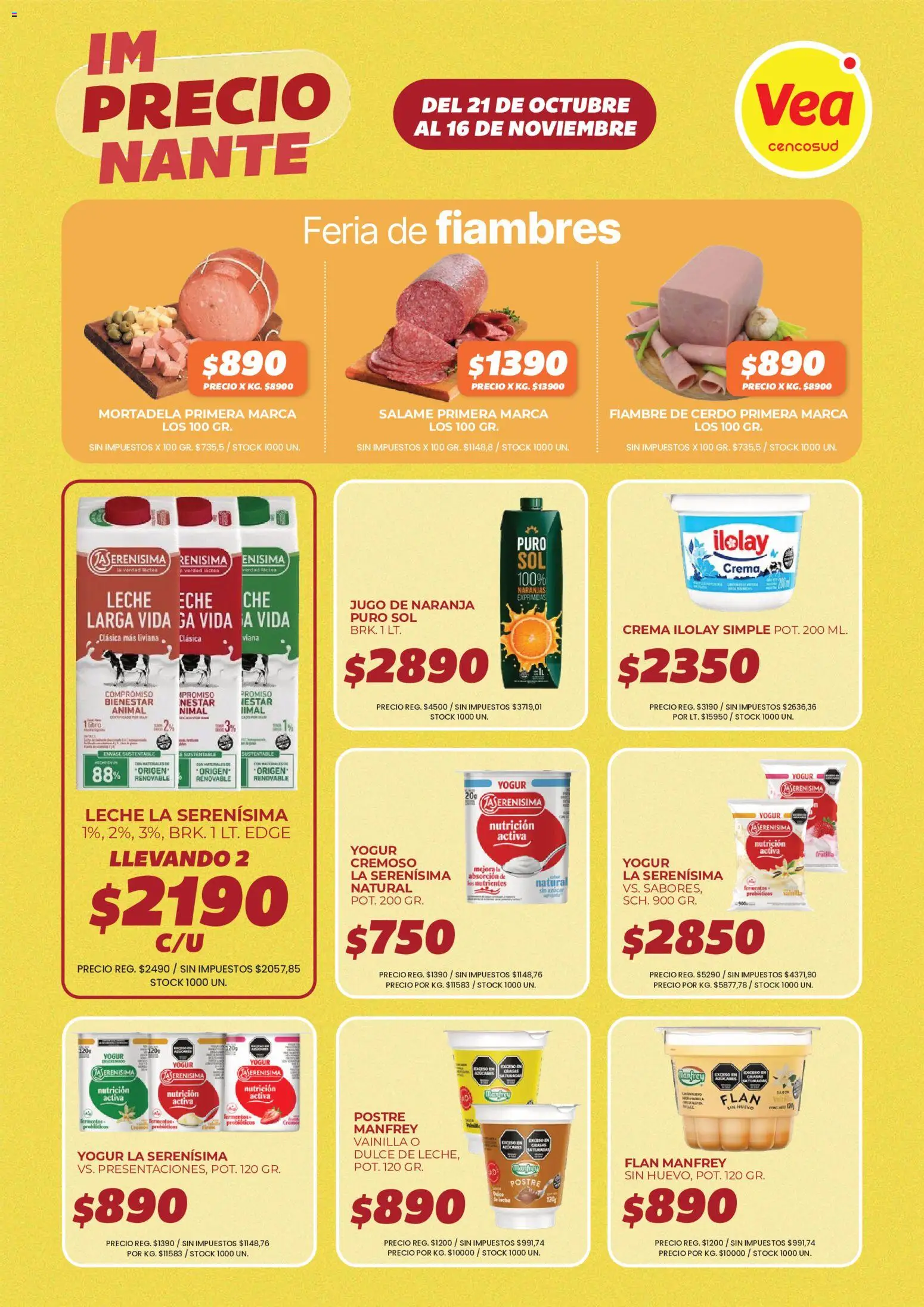 Vea - Folleto imPRECIOnante Córdoba │ válido desde el 21/10/2026 | Página: 10