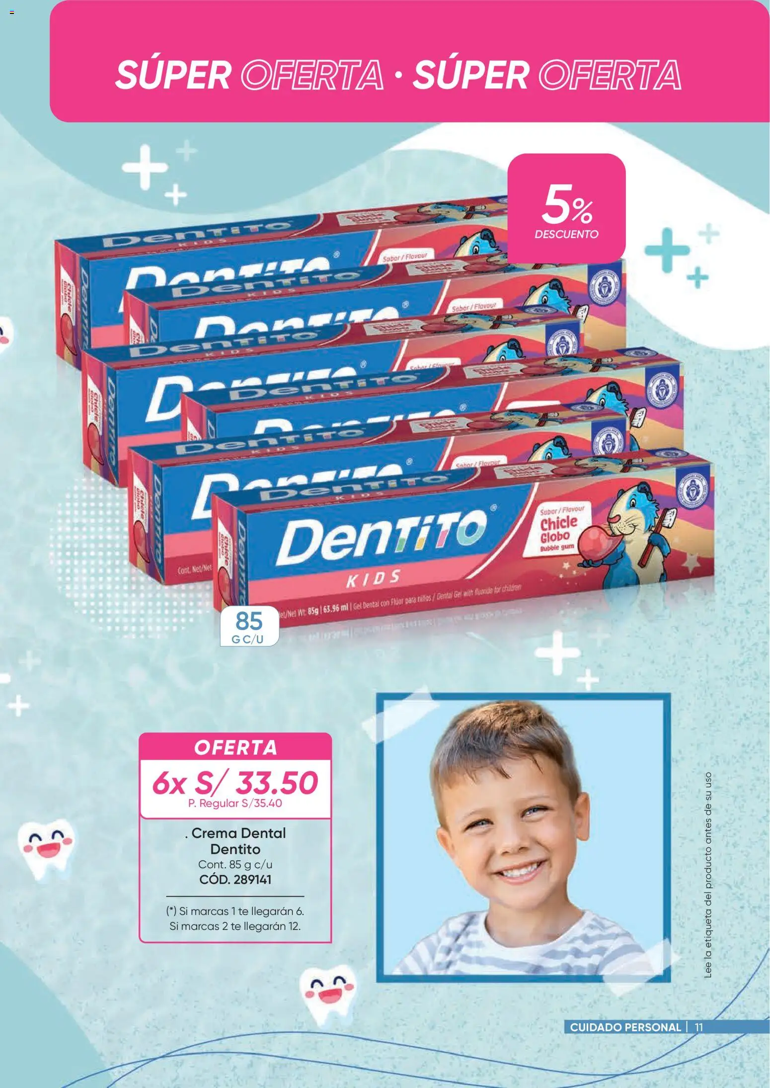 Catálogo Azzorti válido desde 09/03/2026 | Página: 11 | Productos: Chicle, Té, Crema