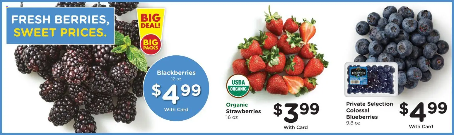 Fry's Food Weekly Ad - valid from 27.05.2026 | Page: 11 | Products: Strawberries, Blueberries