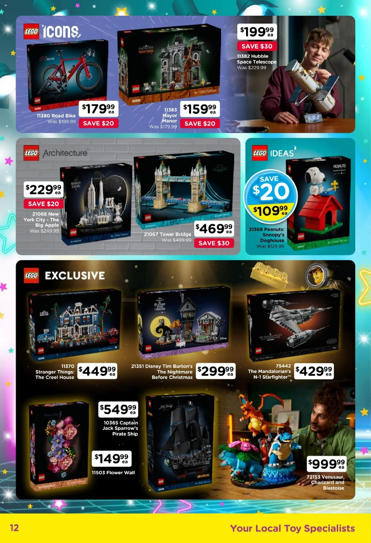 Toyworld catalogue - valid from 23/09/2026 | Page: 12 | Products: Peanuts, LEGO, Pc