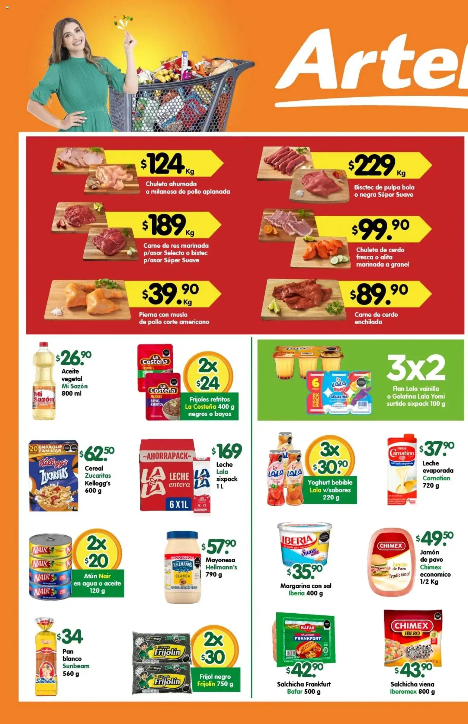 Nuevas ofertas de Arteli válidas en toda la República Mexicana desde el 24/08/2026. ¡Encuentra las mejores ofertas en Arteli folleto Express! | Página: 1