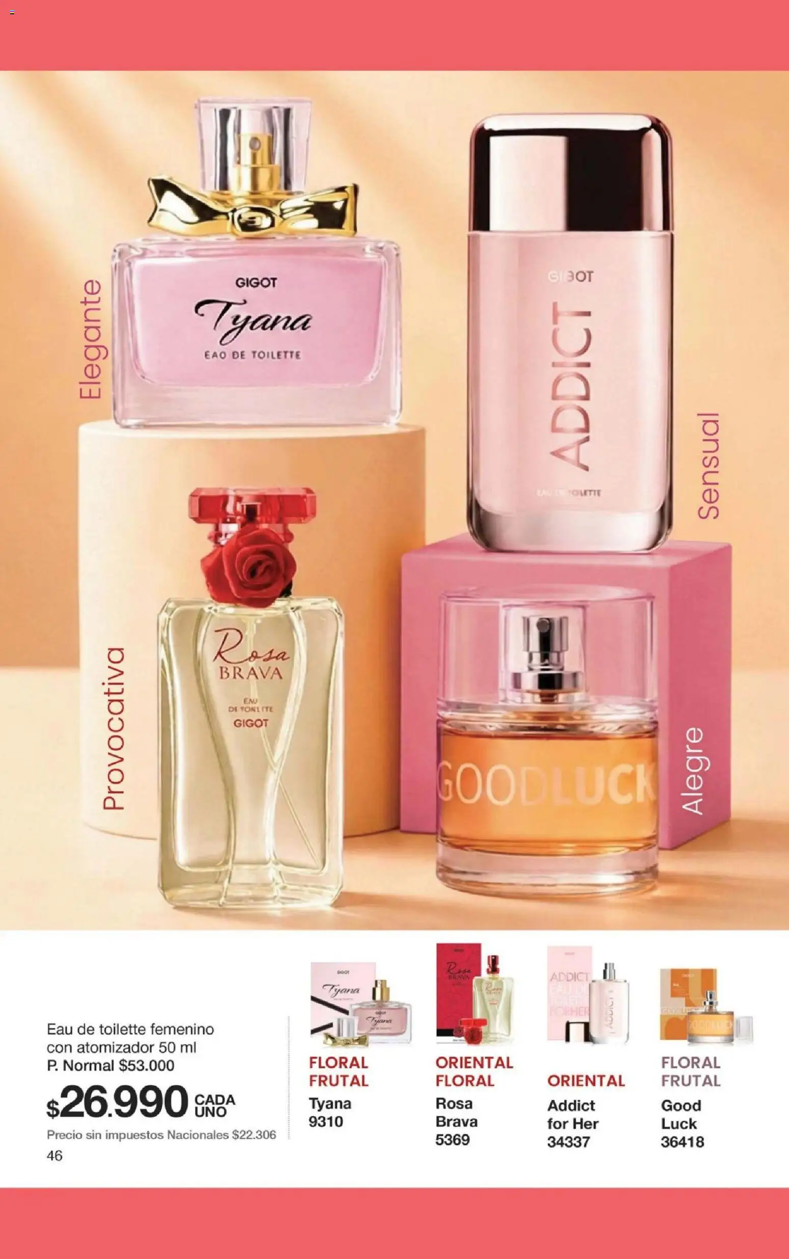 Gigot - CAMPAÑA 13 │ válido desde el 23/08/2026 | Página: 68 | Productos: Eau de toilette