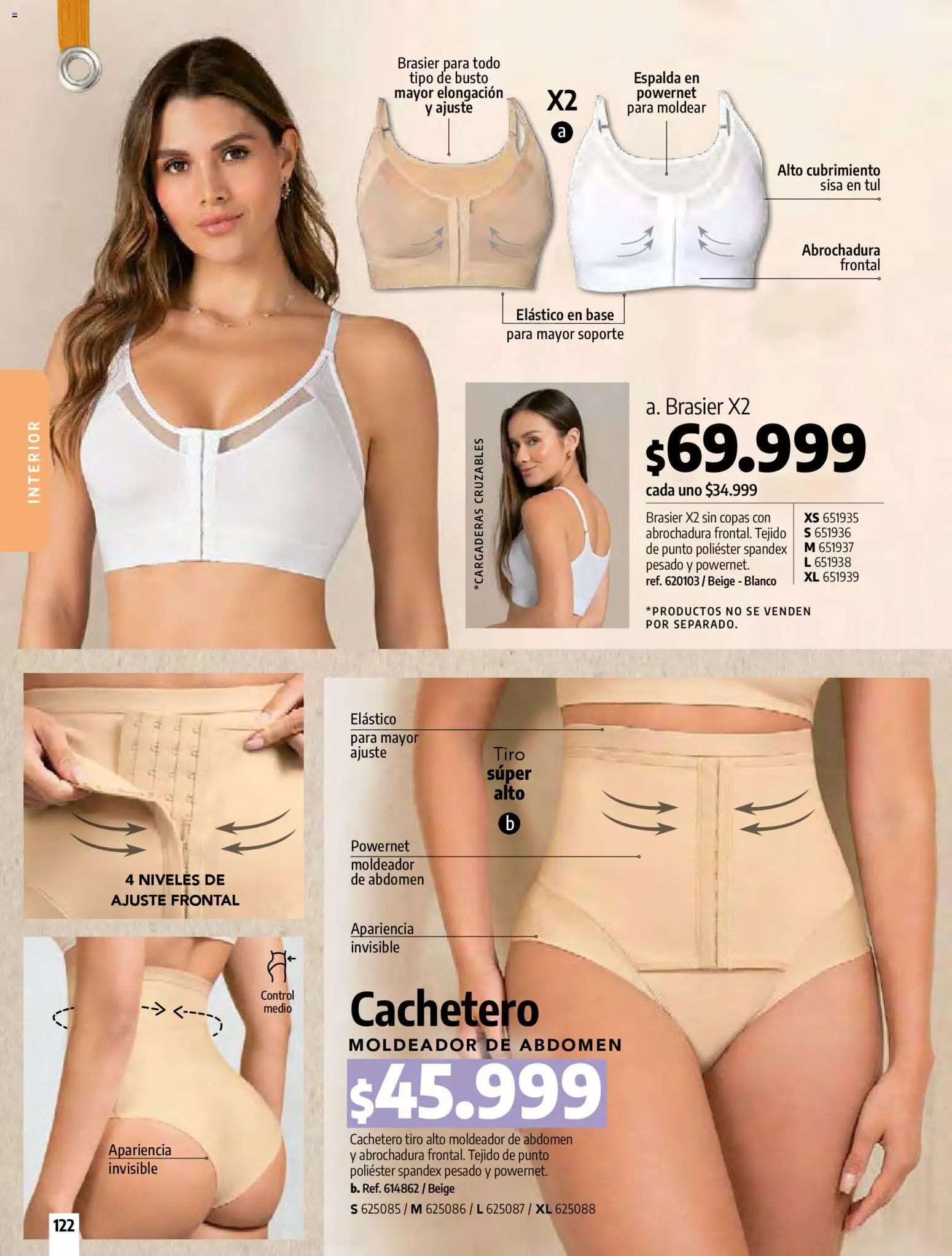 Pacifika revista - valida desde el 01.03.2026 | Página: 124 | Productos: Brasier, Cachetero