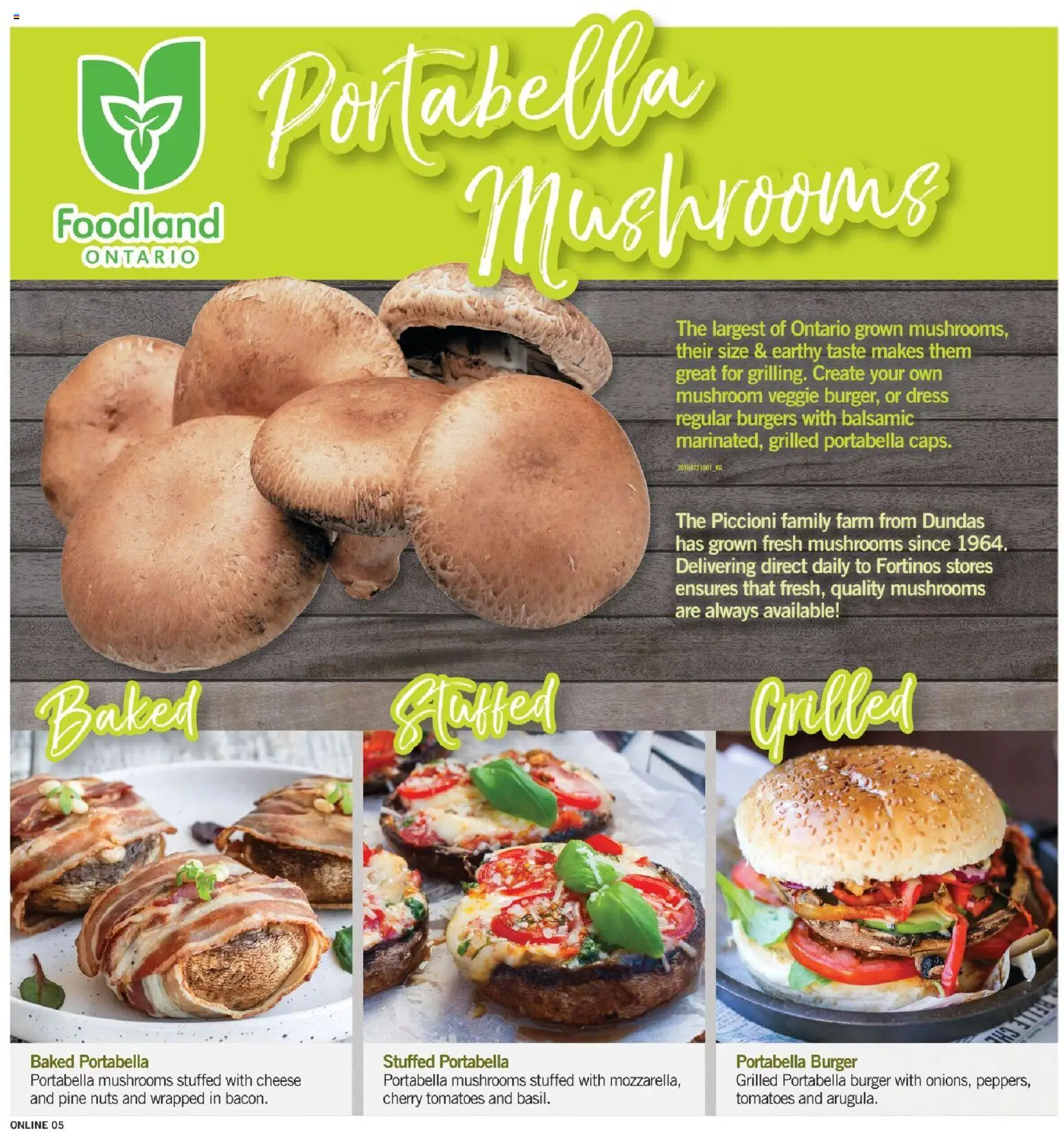 Fortinos flyer valid from Jul 9, 2026 | Page: 5 | Products: Nuts, Dress, Cheese, Tomatoes