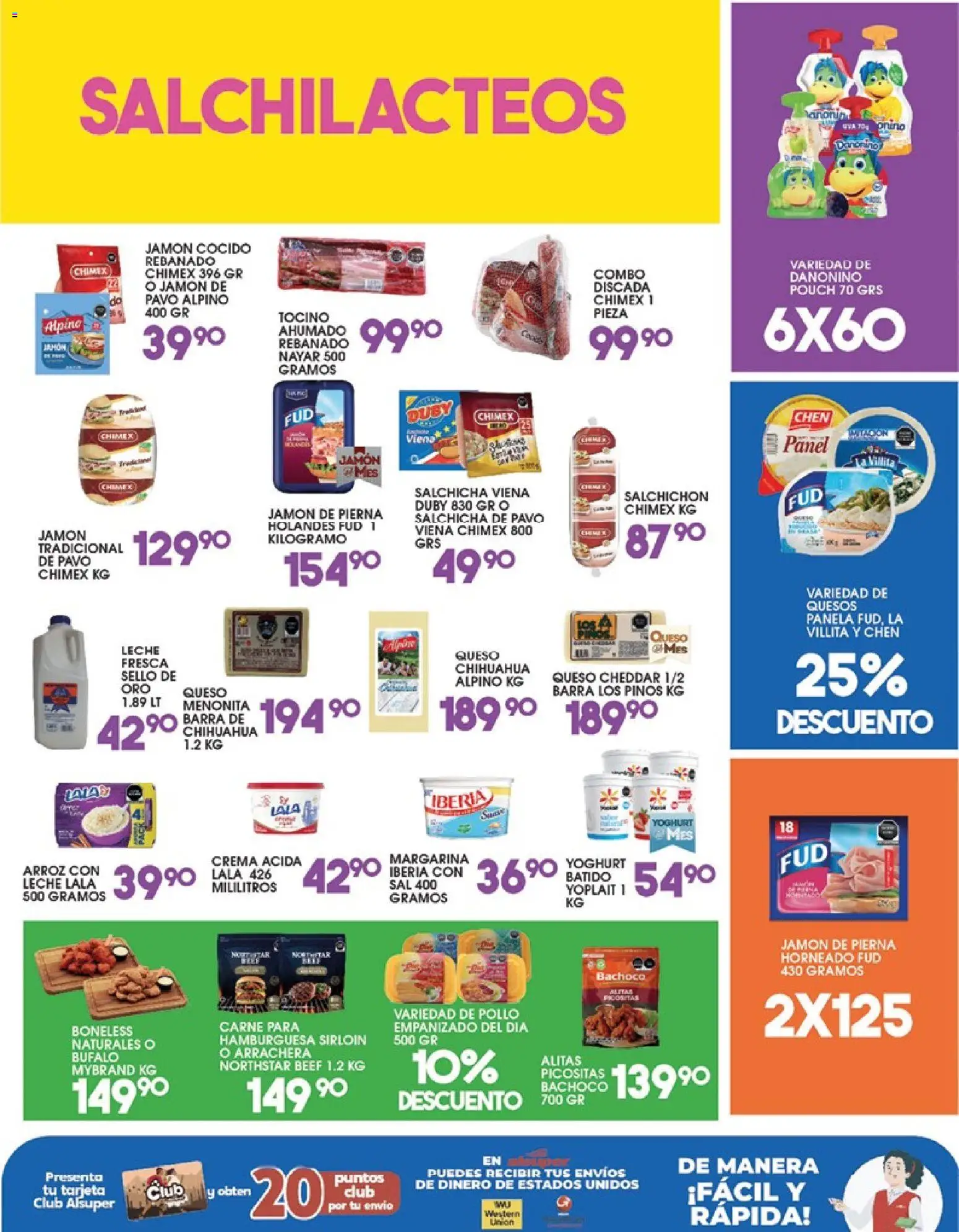Nuevas ofertas de Alsuper válidas en toda la República Mexicana desde el 02.06.2026. ¡Encuentra las mejores ofertas en Alsuper folleto Chihuahua Estado! | Página: 3