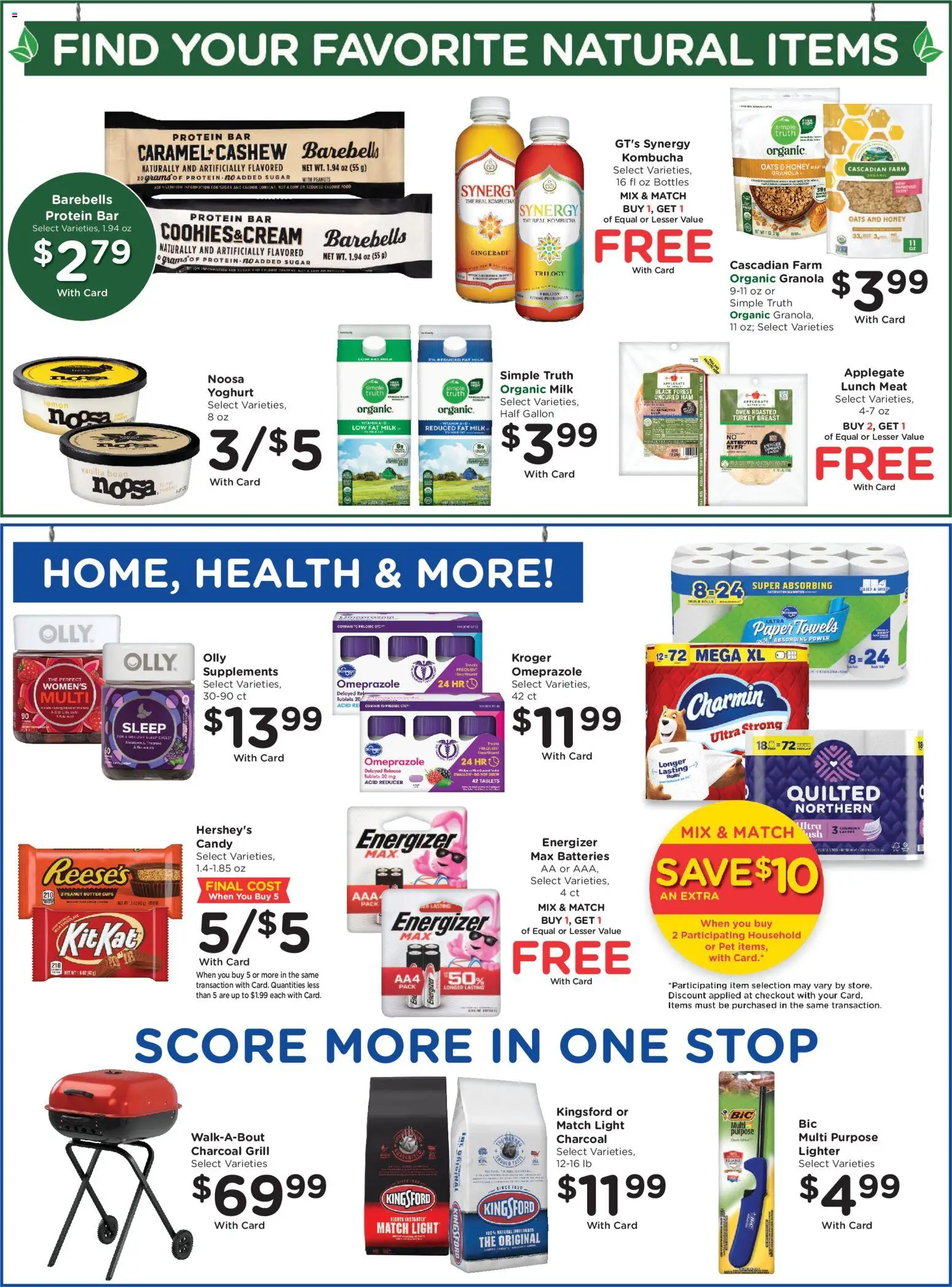 Fred Meyer Weekly Ad - valid from 08/12/2026 | Page: 10 | Products: Candy, Meat, Milk, Peanut butter