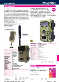 Preview of Jaycar Engineering & Scientific Catalogue 2025/2026 - valid from 09/07/2025 | Page: 481