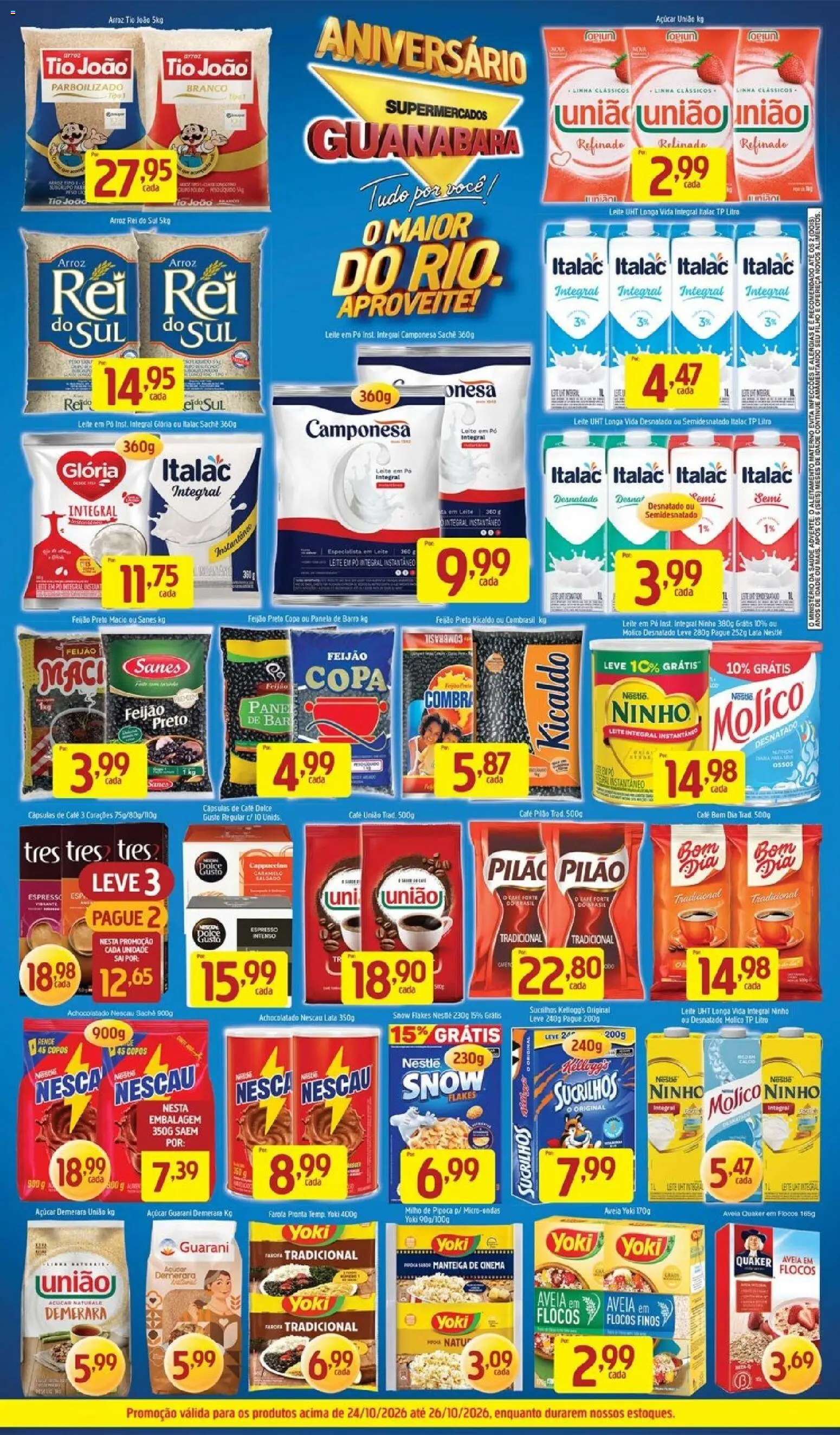 Supermercados Guanabara Folheto - válido de 24/10/2026 | Página: 2