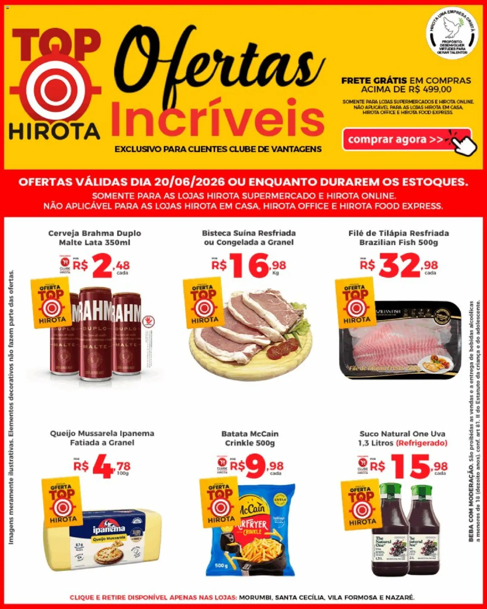 Hirota Food Folheto - válido de 20.06.2026 | Página: 1