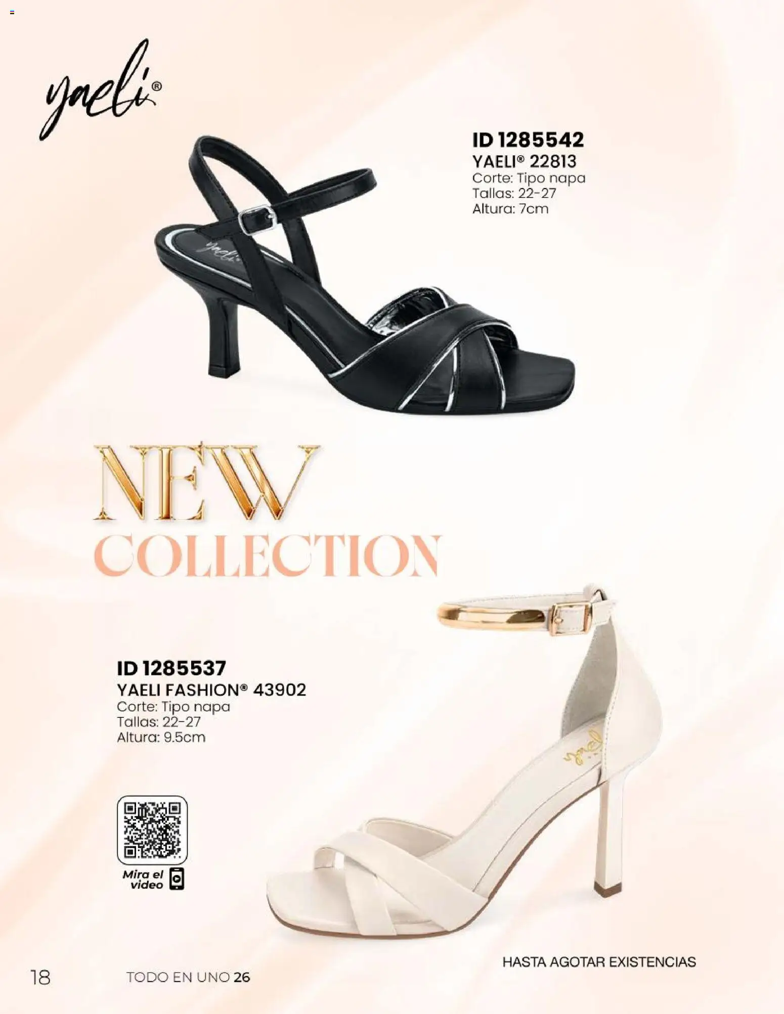 Nuevas ofertas de Price Shoes válidas en toda la República Mexicana desde el 06.05.2026. ¡Encuentra las mejores ofertas en Price Shoes catálogo Todo en uno! | Página: 18 | Productos: Video