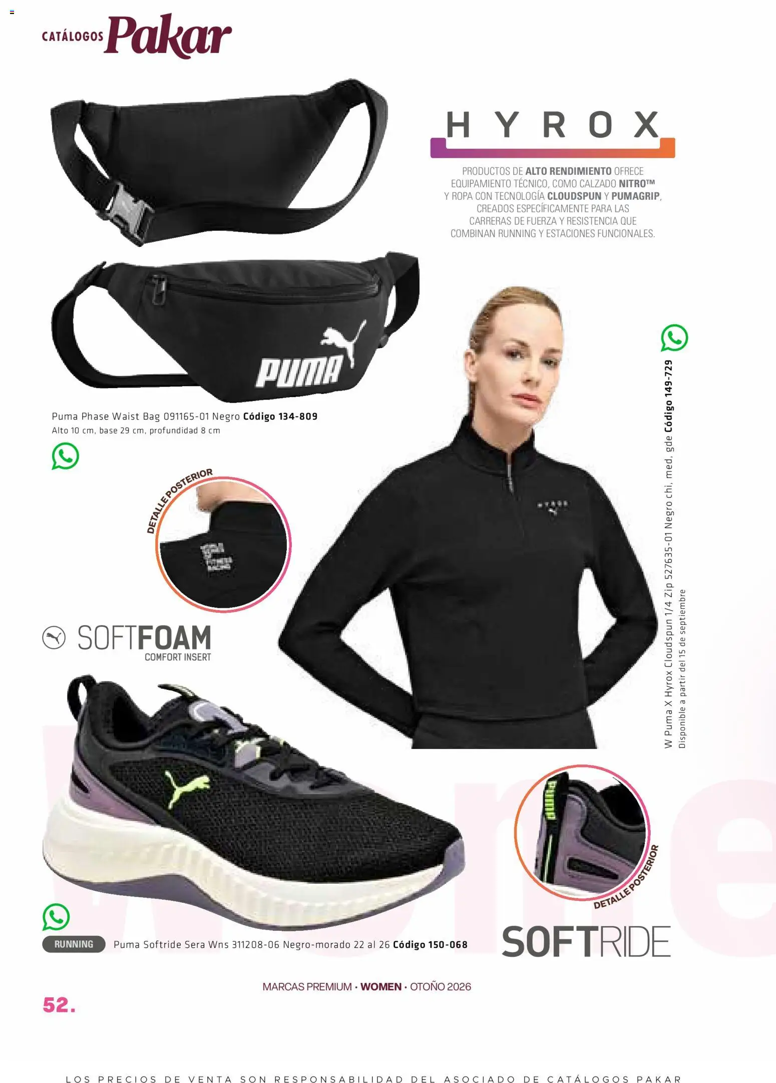 Nuevas ofertas de SC Pakar válidas en toda la República Mexicana desde el 28/08/2026. ¡Encuentra las mejores ofertas en SC Pakar catálogo Otoño! | Página: 52 | Productos: Ropa