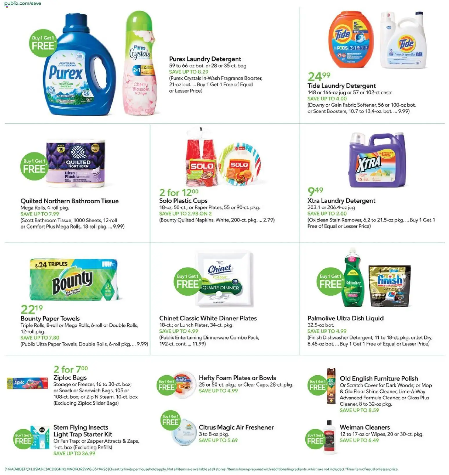 Publix Weekly Ad - valid from 13.05.2026 | Page: 14