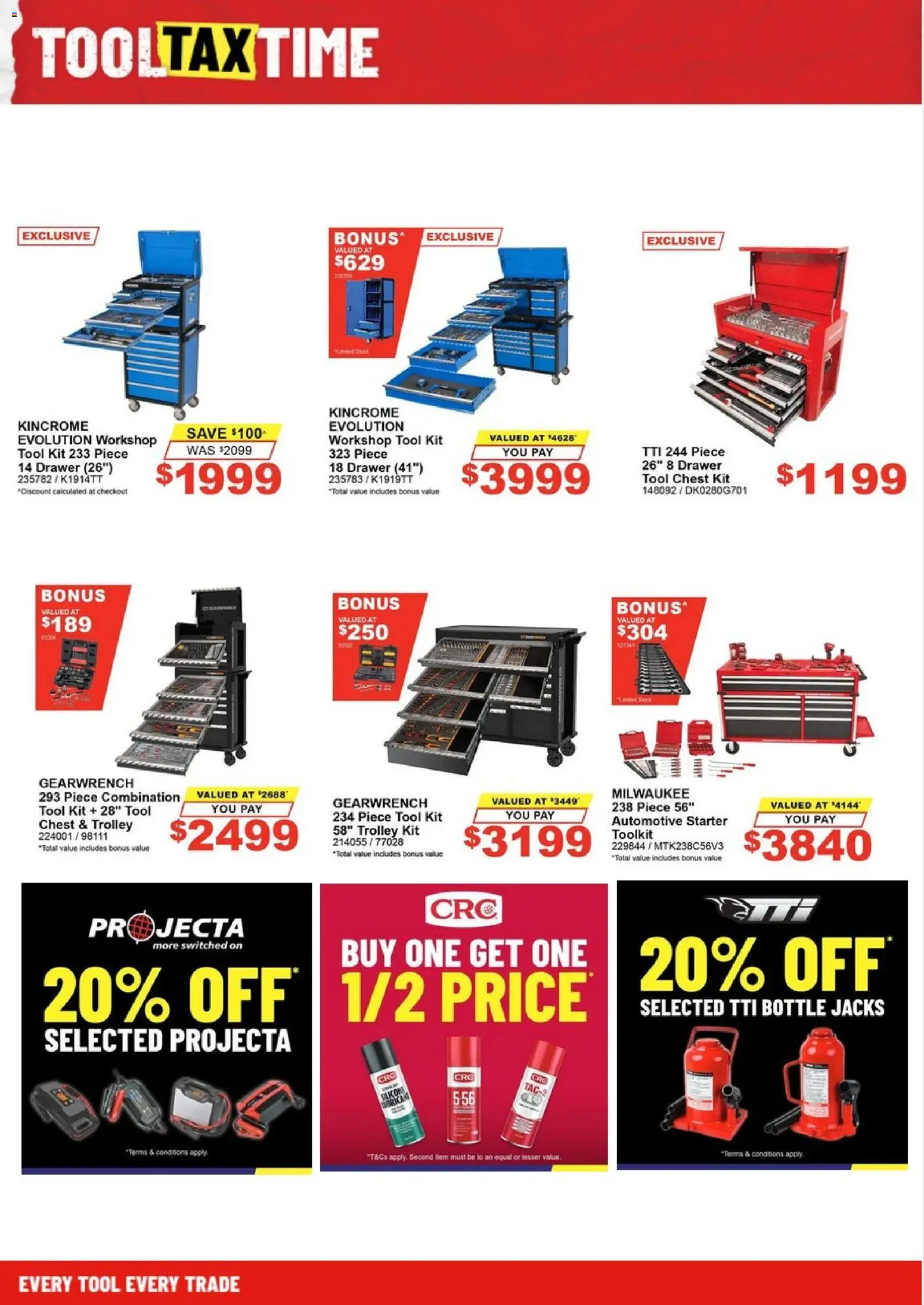 Total Tools catalogue - valid from 12.05.2026 | Page: 13 | Products: Drawer, Trolley